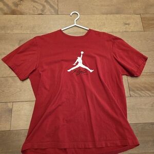 Red Air Jordan Short Sleeve Tee